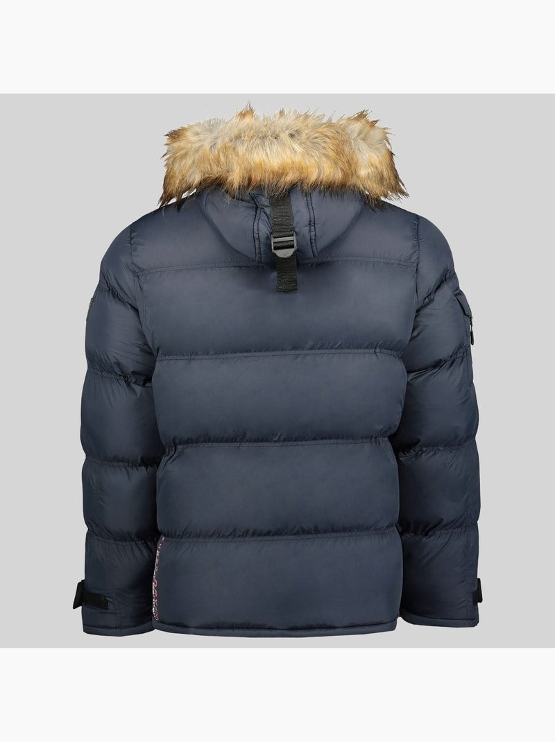 Piumino con cappuccio bonap – geographical norway Blu marino - Kiabi