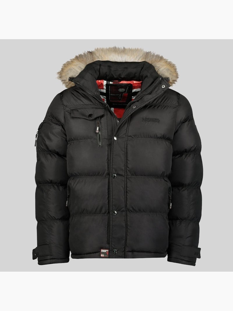 Piumino con cappuccio bonap – geographical norway Nero - Kiabi