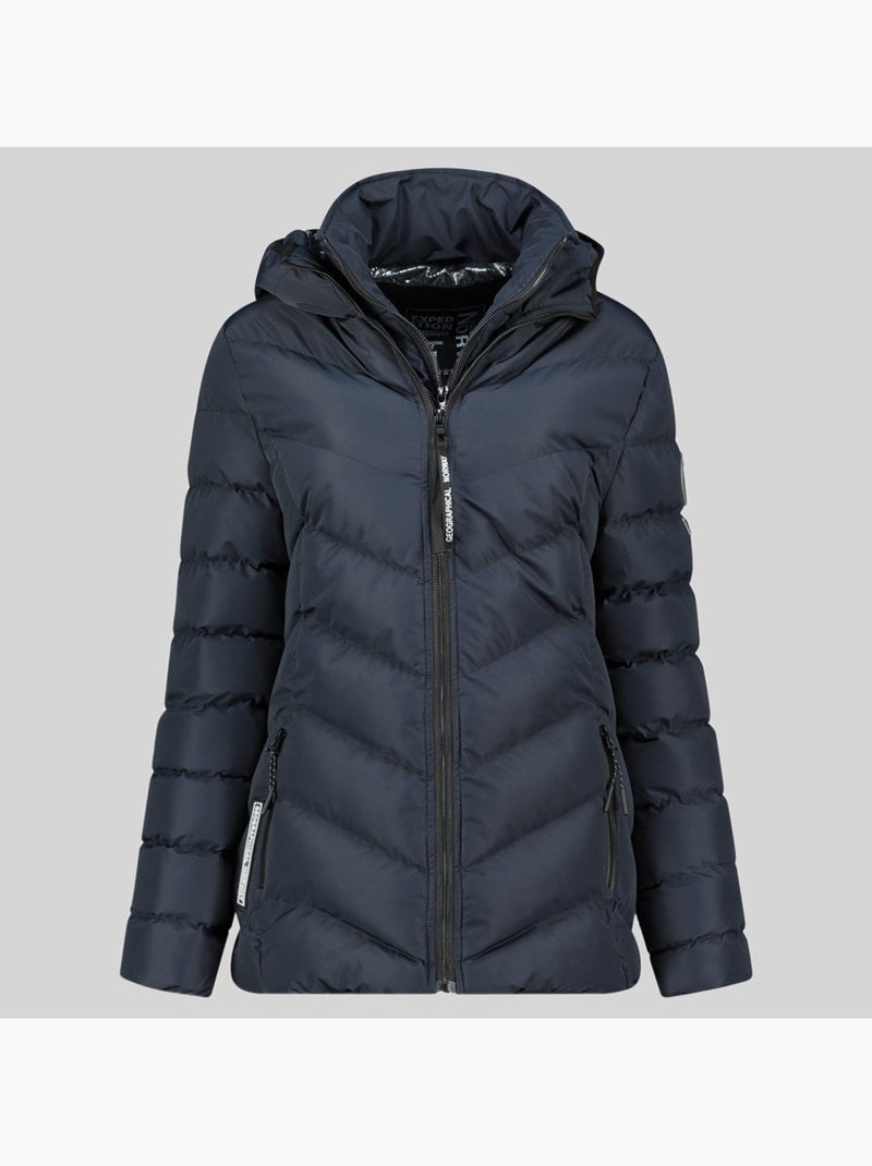 Piumino con cappuccio brace – geographical norway Blu marino - Kiabi