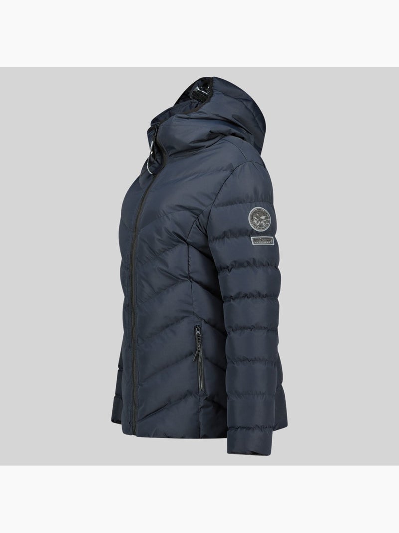 Piumino con cappuccio brace – geographical norway Blu marino - Kiabi