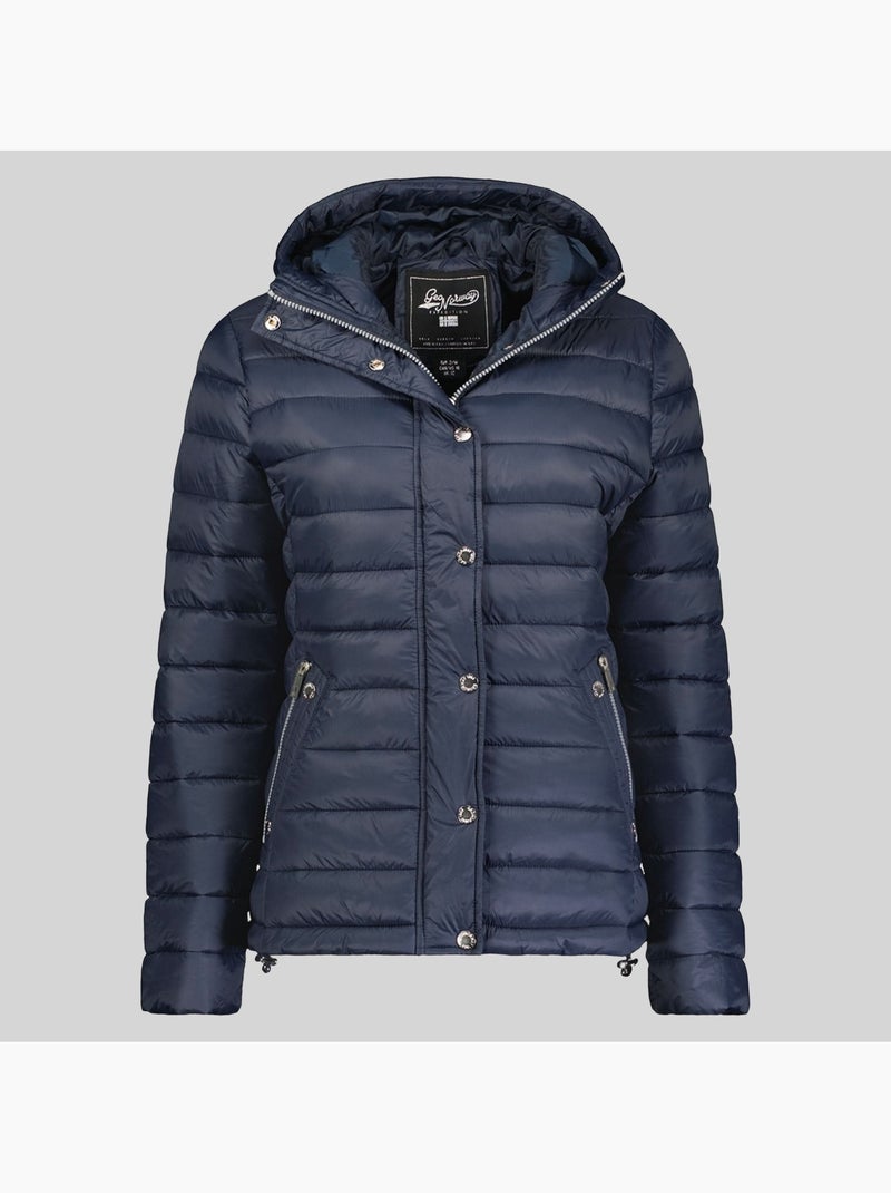 Piumino con cappuccio bubulle – geographical norway Blu marino - Kiabi