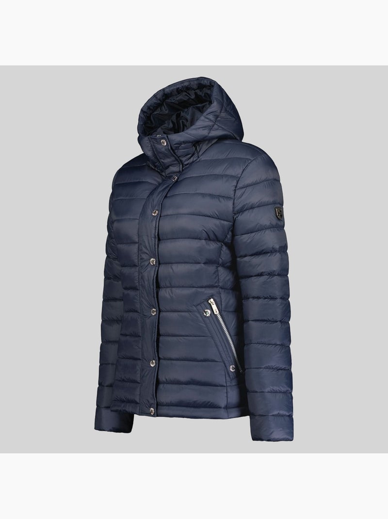 Piumino con cappuccio bubulle – geographical norway Blu marino - Kiabi