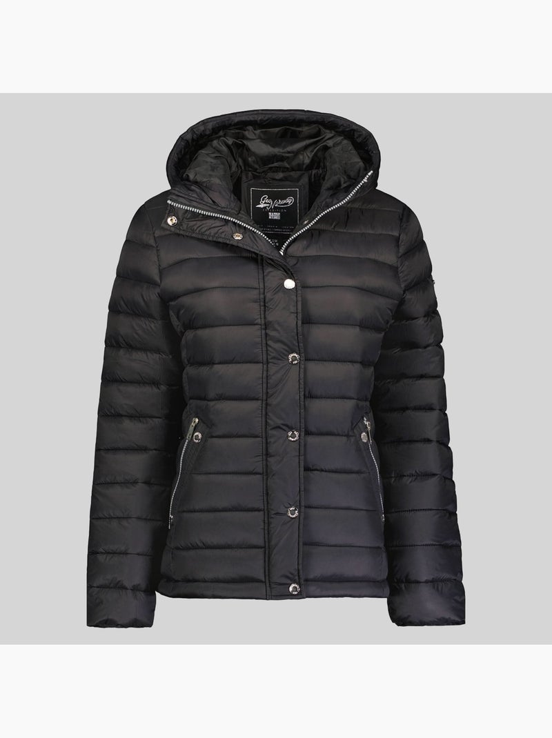 Piumino con cappuccio bubulle – geographical norway Nero - Kiabi