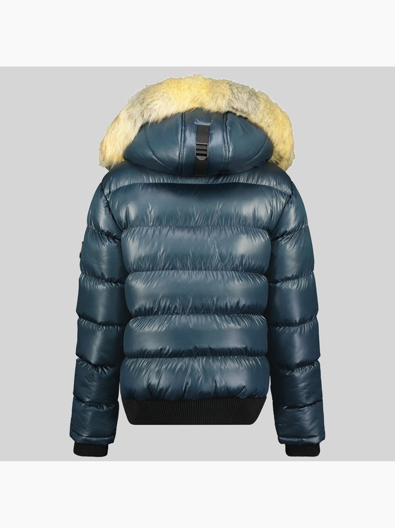 Piumino con cappuccio bugs – geographical norway Blu marino - Kiabi