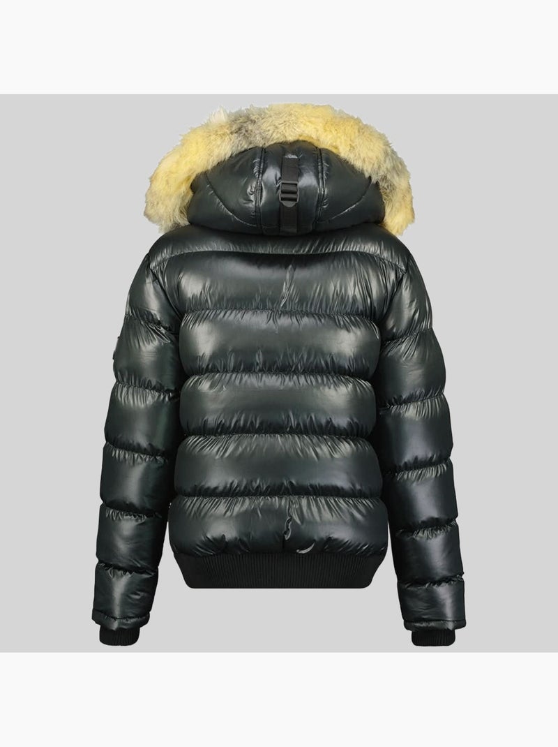 Piumino con cappuccio bugs – geographical norway Nero - Kiabi