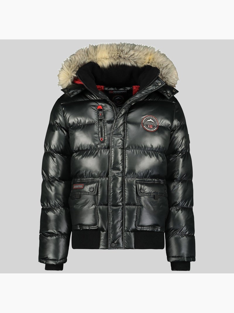 Piumino con cappuccio bugs – geographical norway Nero - Kiabi