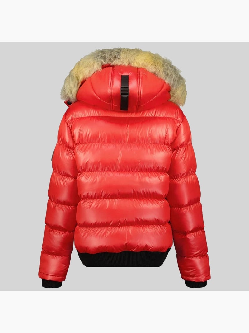 Piumino con cappuccio bugs – geographical norway Rosso - Kiabi