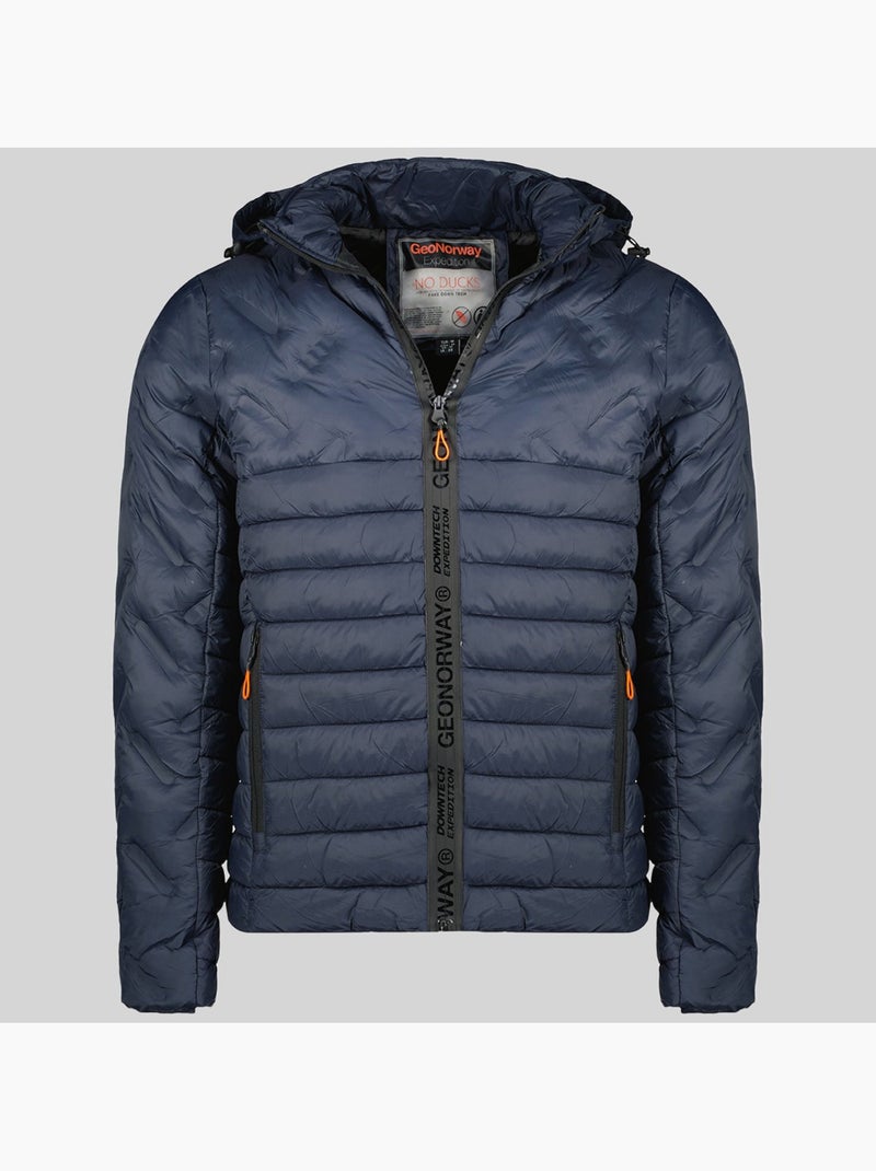 Piumino con cappuccio burator – geographical norway Blu marino - Kiabi
