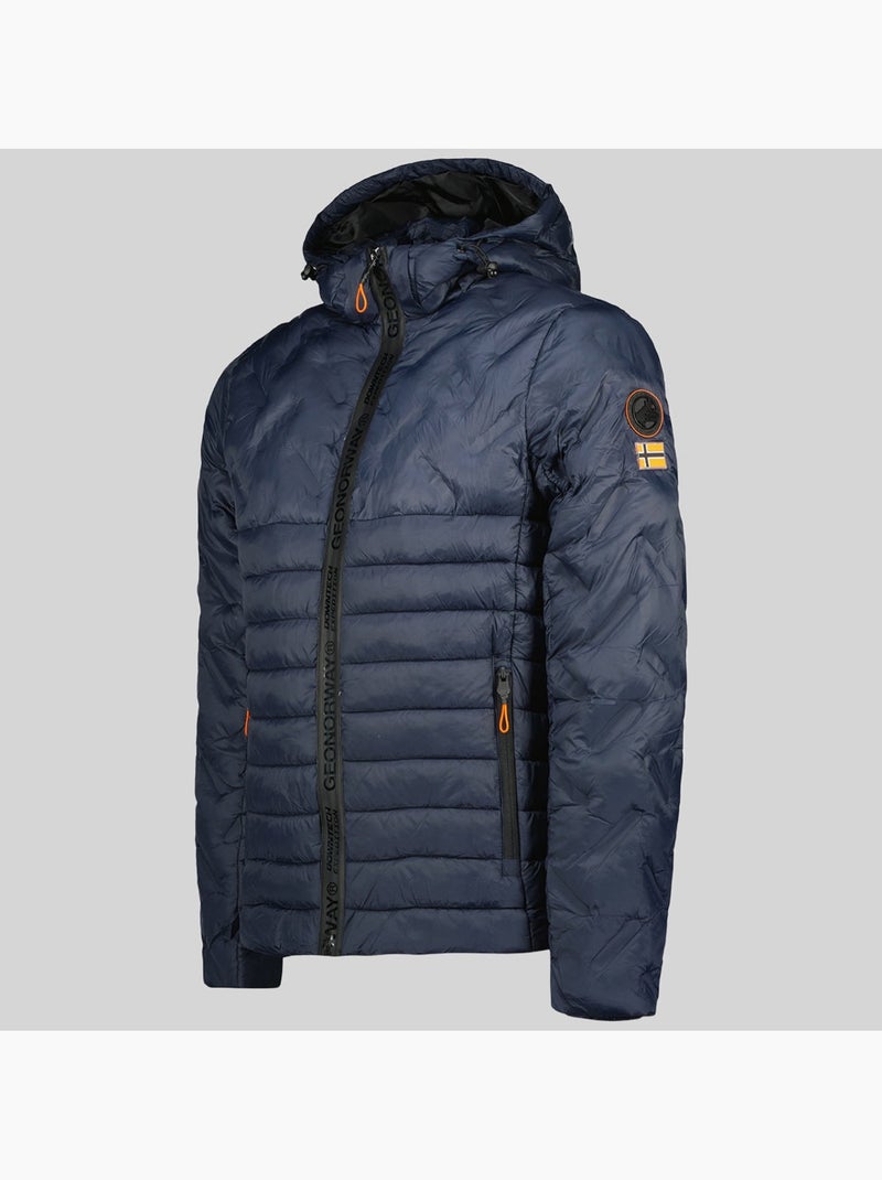 Piumino con cappuccio burator – geographical norway Blu marino - Kiabi