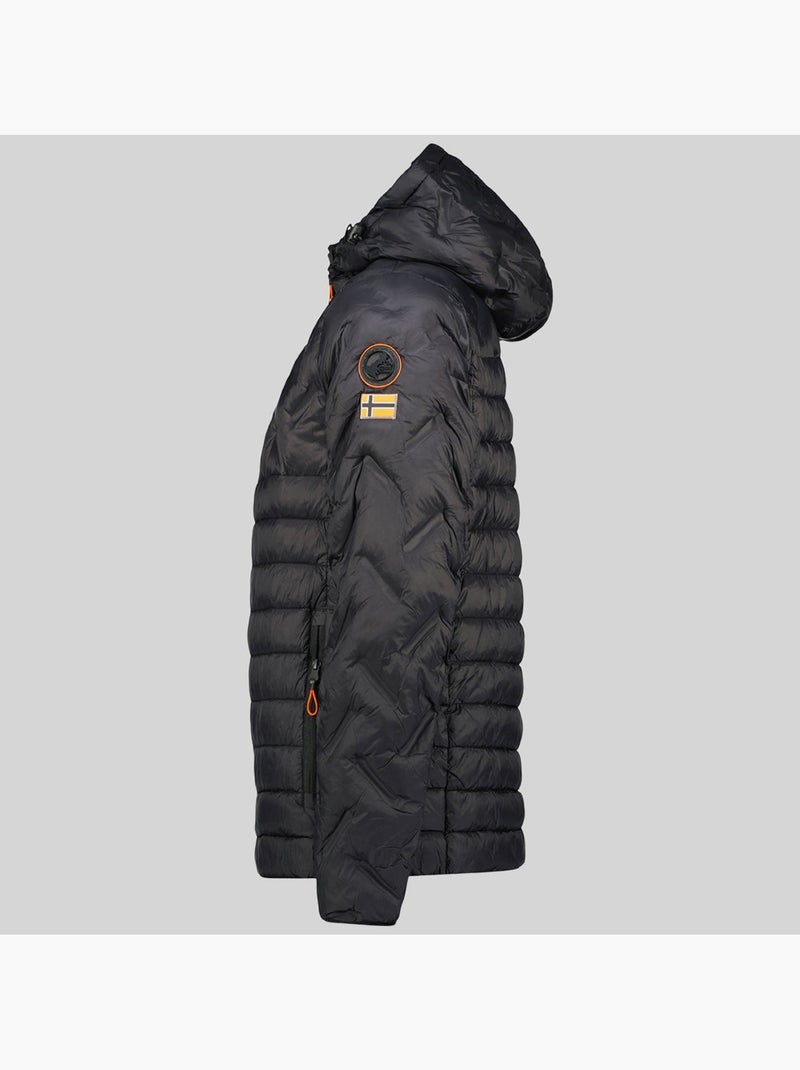 Piumino con cappuccio burator – geographical norway Grigio scuro - Kiabi