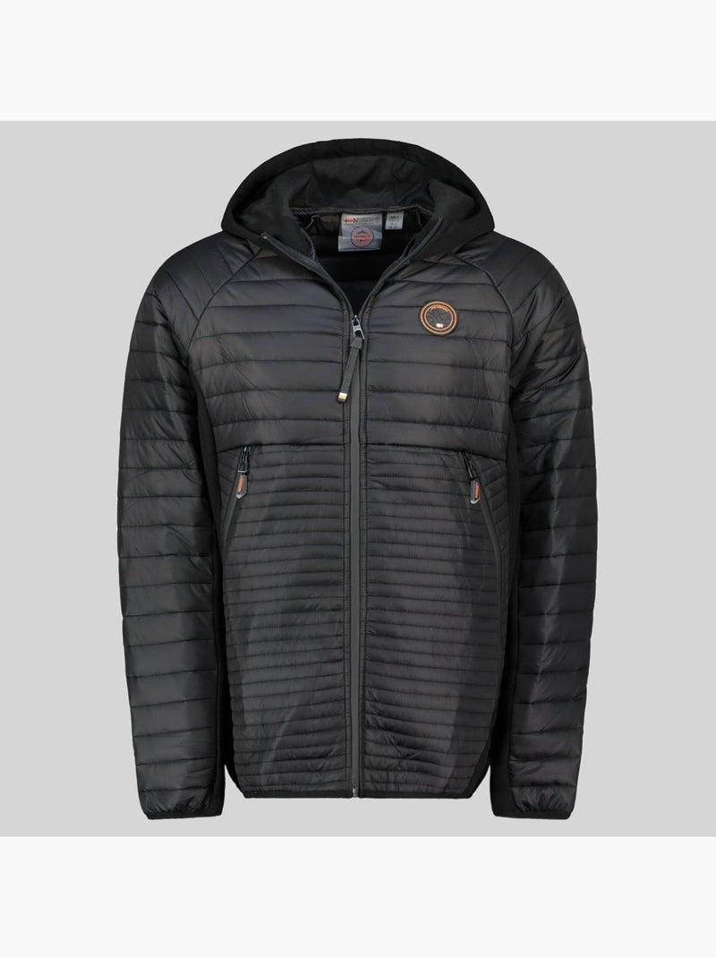 Piumino con cappuccio carno – geographical norway Nero - Kiabi