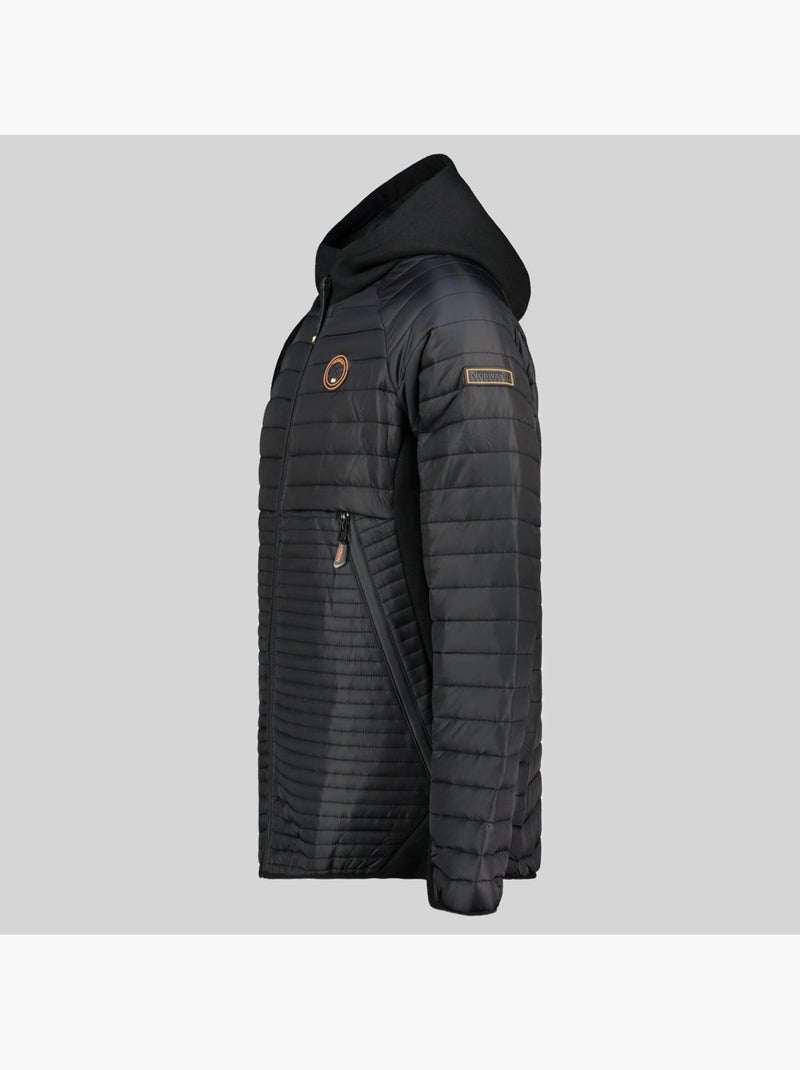 Piumino con cappuccio carno – geographical norway Nero - Kiabi