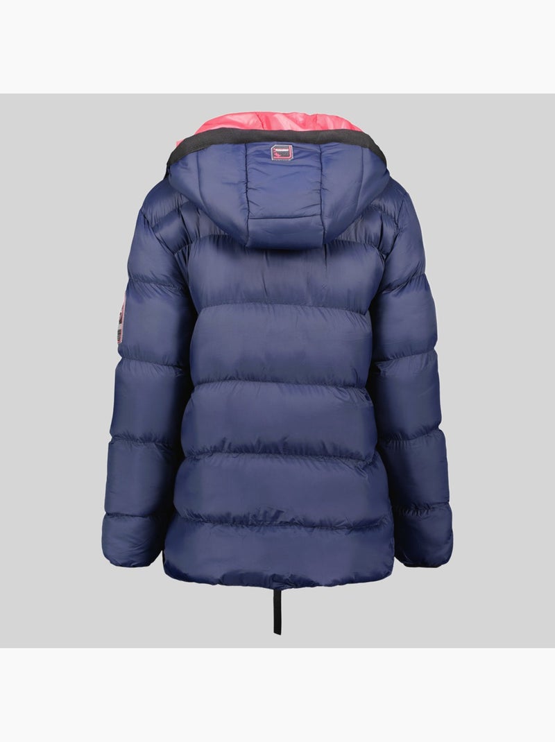 Piumino con cappuccio citernier – geographical norway Blu marino - Kiabi