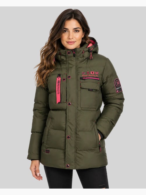 Piumino con cappuccio citernier – geographical norway - Kiabi