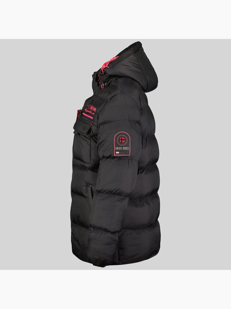 Piumino con cappuccio citernier – geographical norway Nero - Kiabi