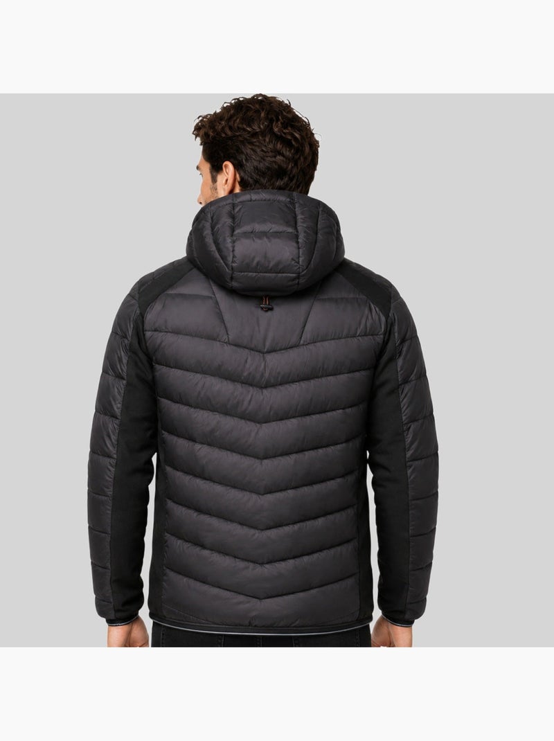 Piumino con cappuccio derylo – geographical norway Nero - Kiabi