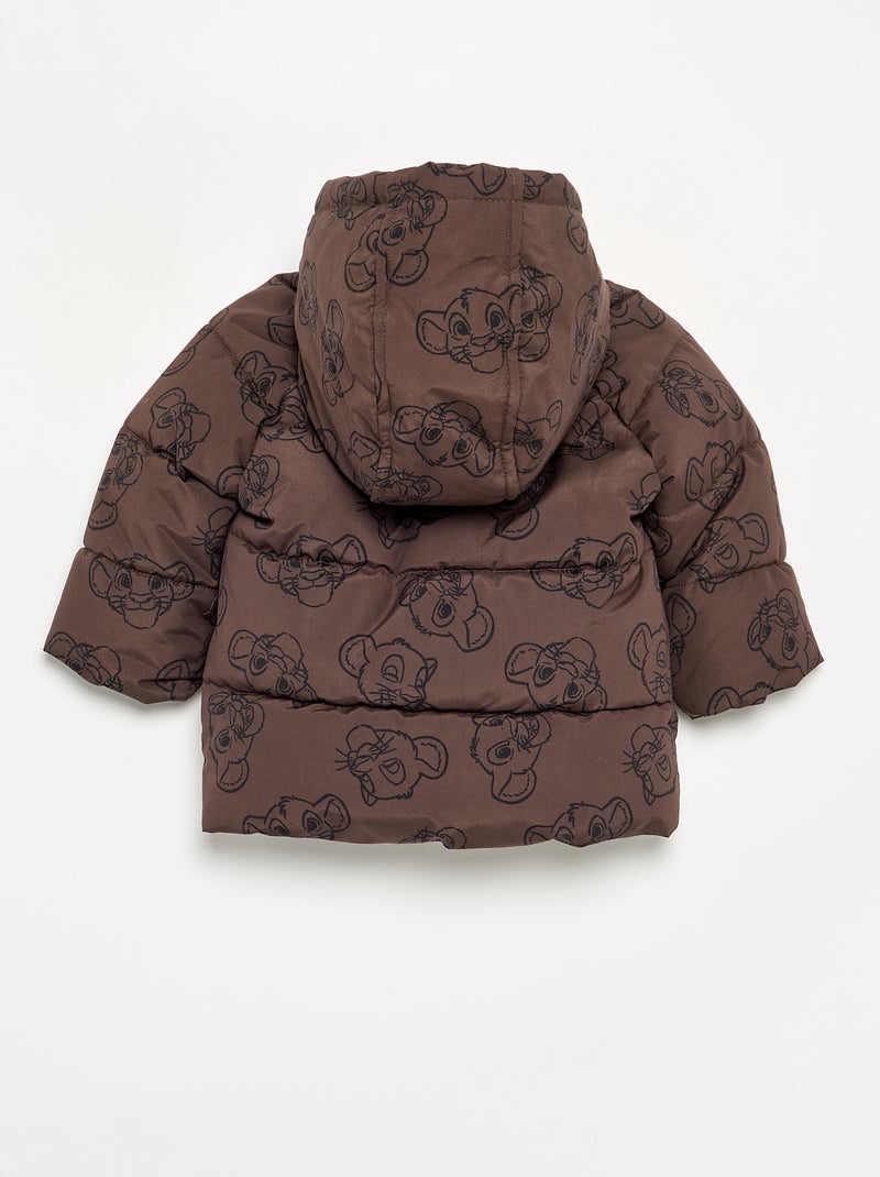 Piumino con cappuccio 'Disney' 'Il Re Leone' Marrone - Kiabi