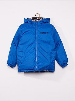 Piumino con cappuccio double face - Kiabi