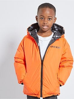 Piumino con cappuccio double face - Kiabi