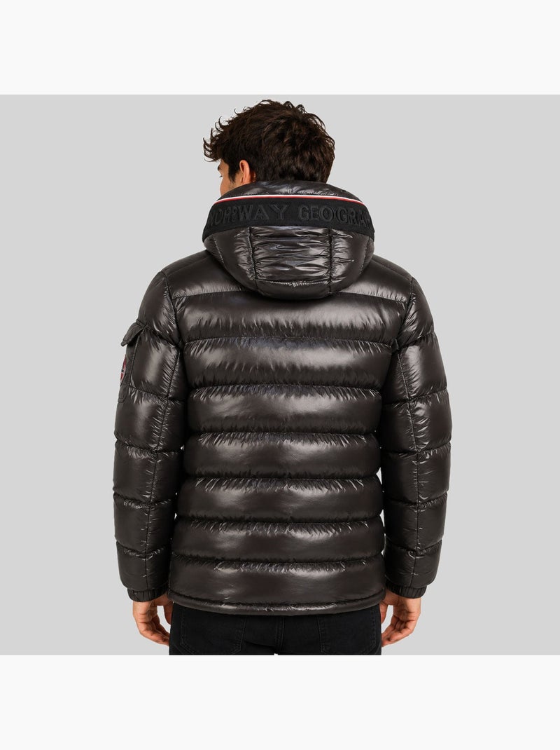 Piumino con cappuccio dynamite – geographical norway Nero - Kiabi