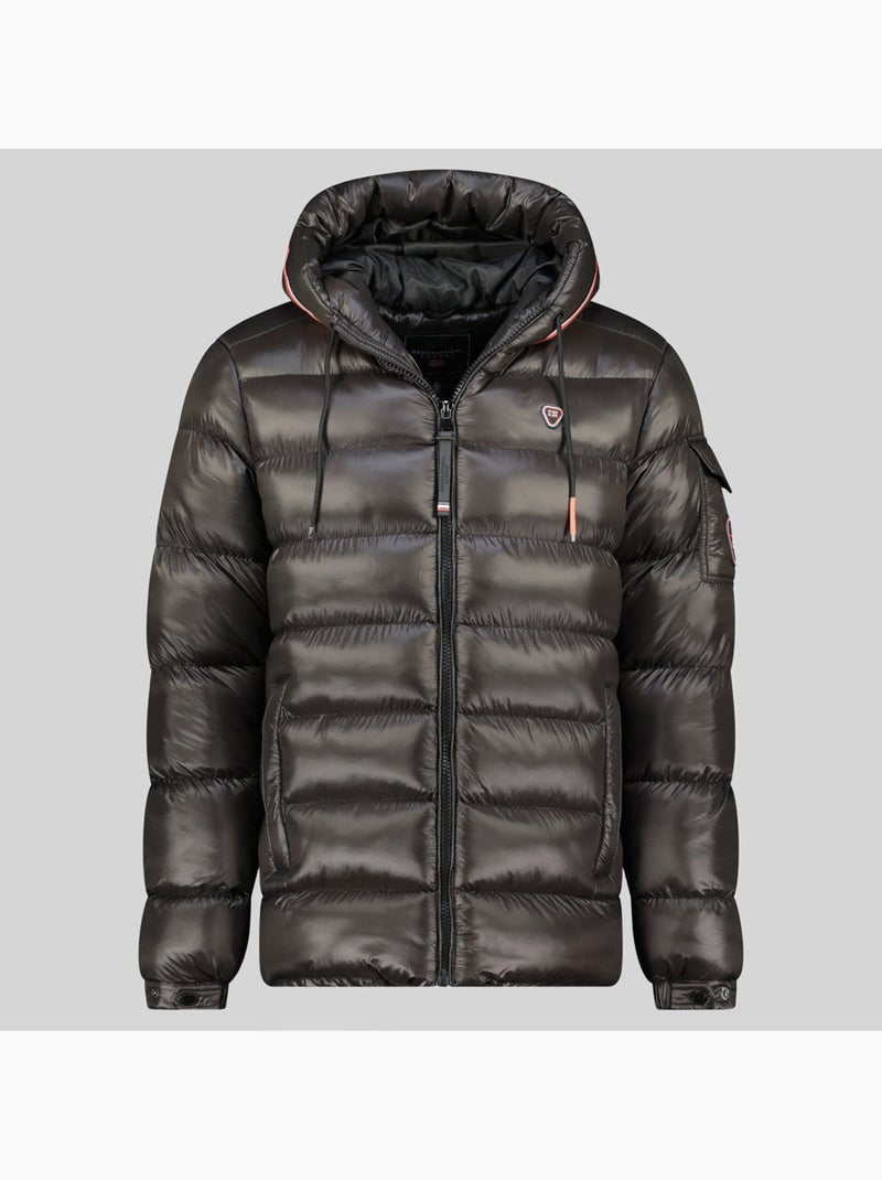 Piumino con cappuccio dynamite – geographical norway Nero - Kiabi