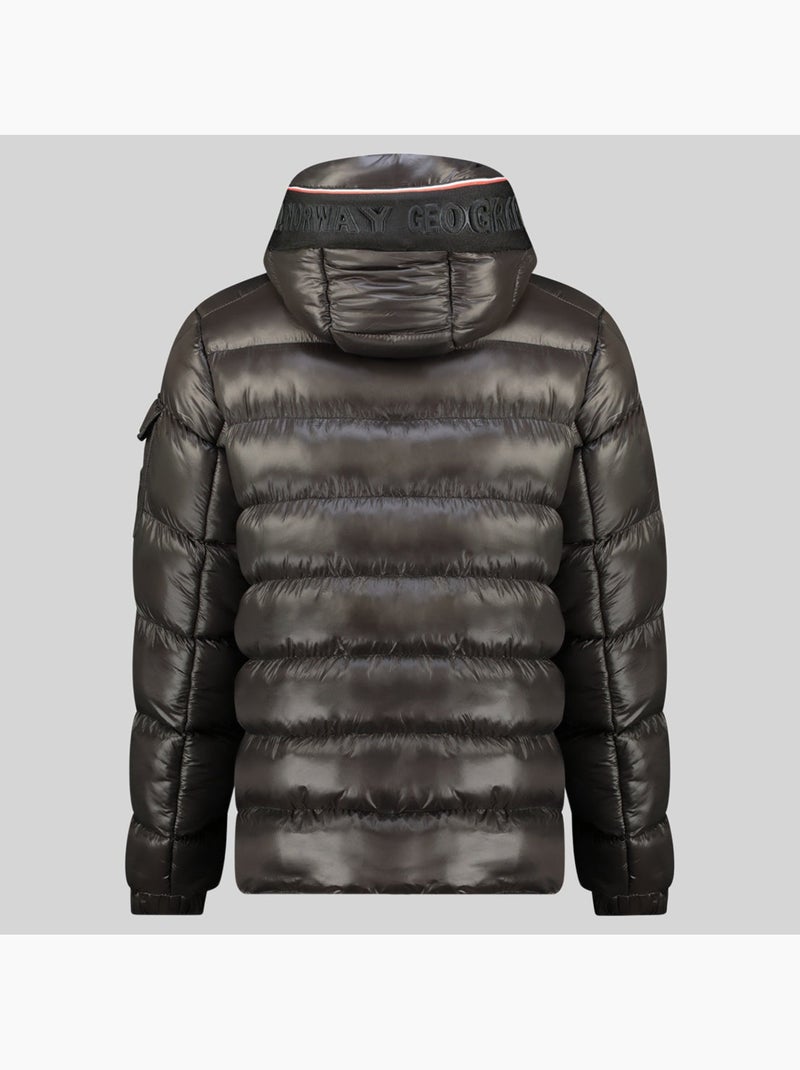 Piumino con cappuccio dynamite – geographical norway Nero - Kiabi