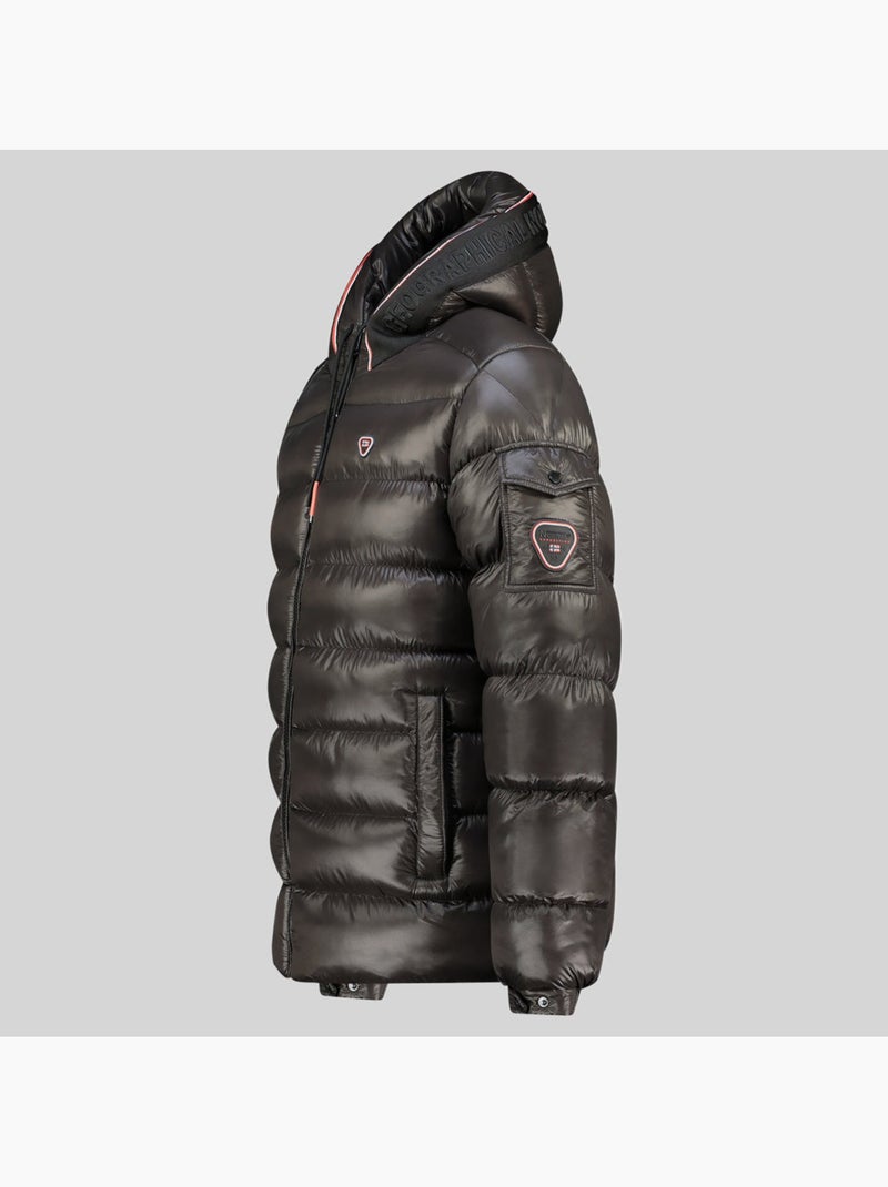 Piumino con cappuccio dynamite – geographical norway Nero - Kiabi