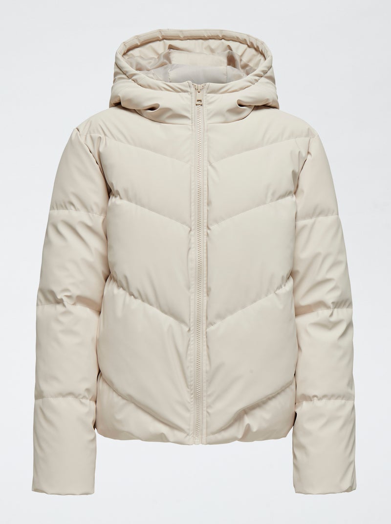 Piumino con cappuccio 'JDY' Bianco - Kiabi
