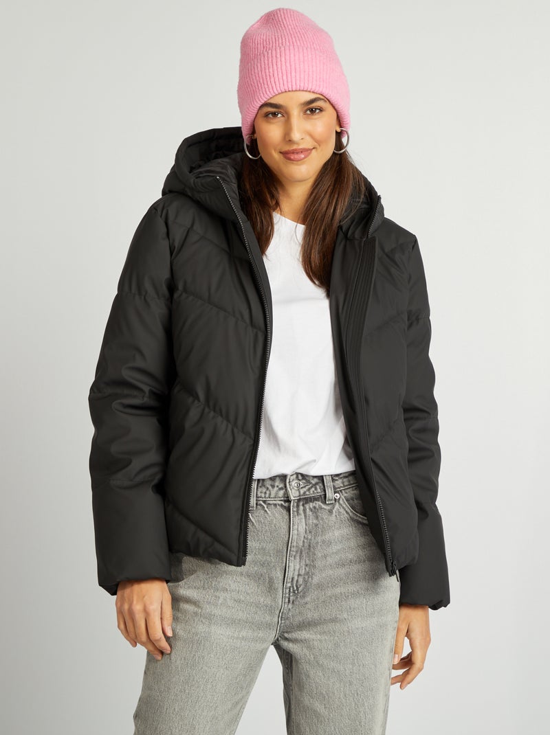 Piumino con cappuccio 'JDY' Nero - Kiabi