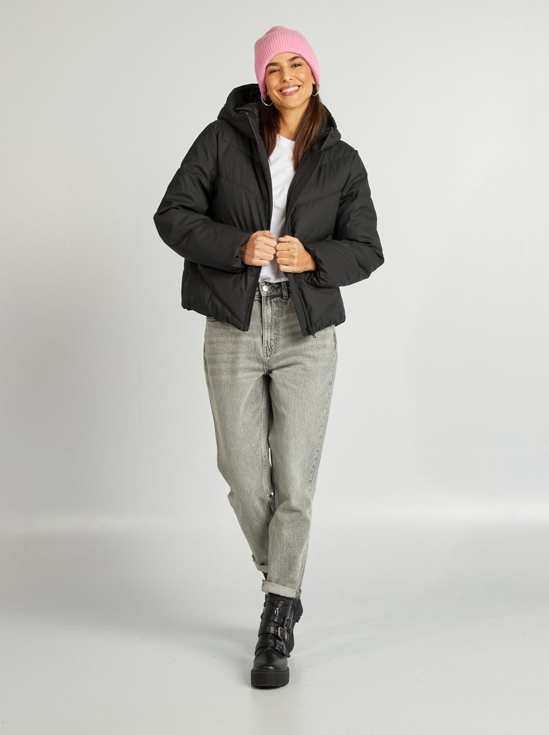 Piumino con cappuccio 'JDY' Nero - Kiabi