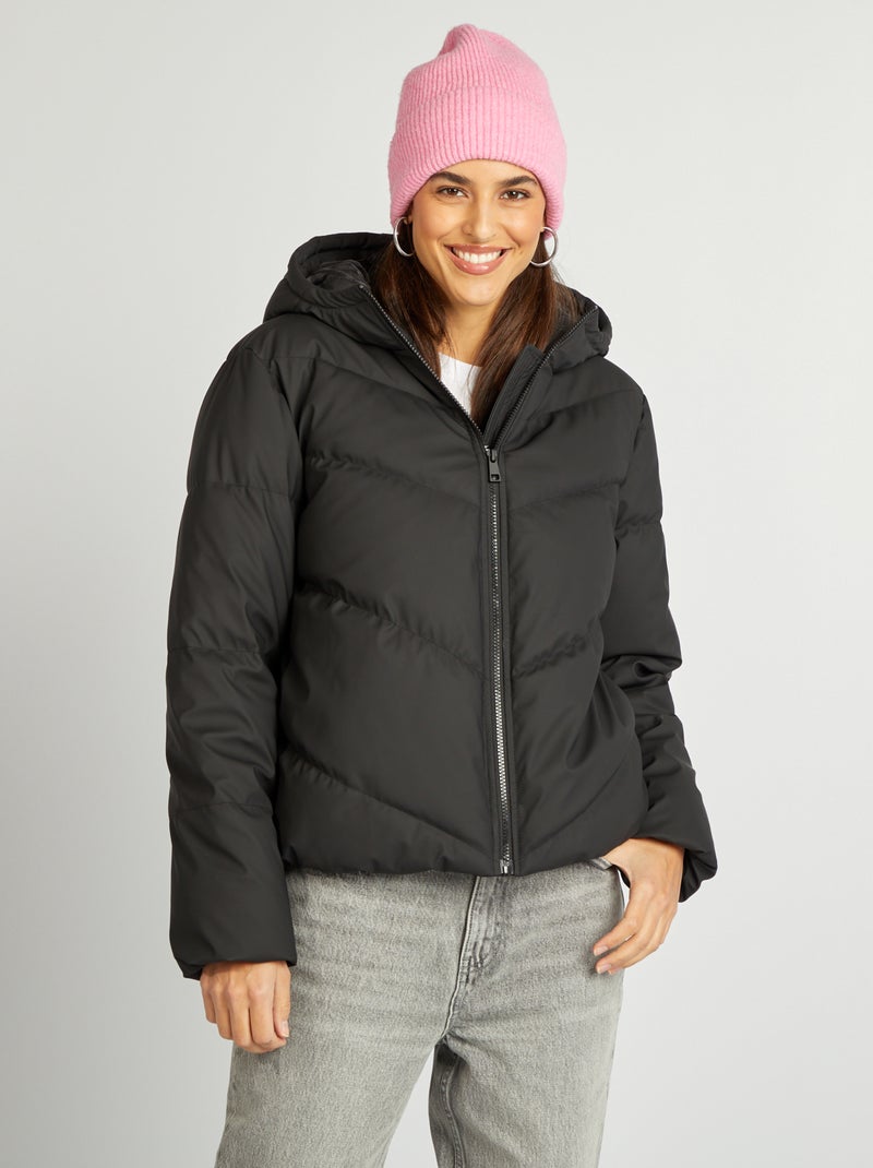 Piumino con cappuccio 'JDY' Nero - Kiabi