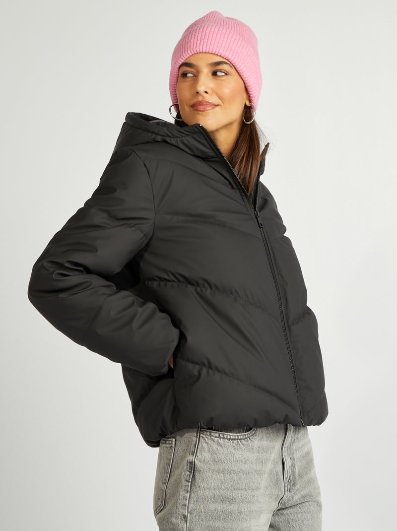 Piumino con cappuccio 'JDY' Nero - Kiabi