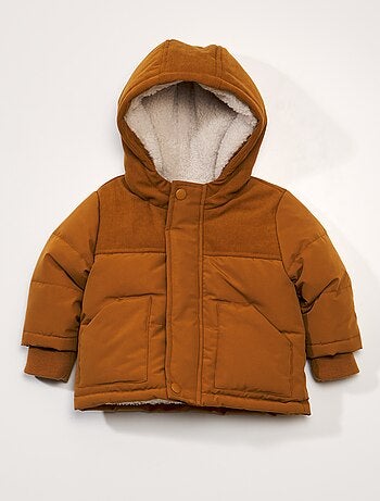 Saldi Cappotti, giacche e piumini per il neonato - marrone - Kiabi
