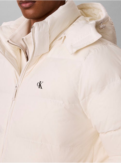 Piumino con cappuccio rimovibile - calvin klein - Kiabi