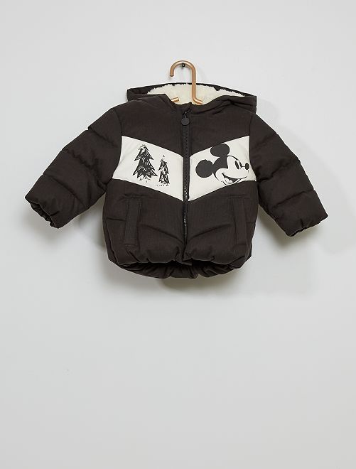 Piumino con cappuccio 'Topolino' - GRIGIO - Kiabi - 24.00€