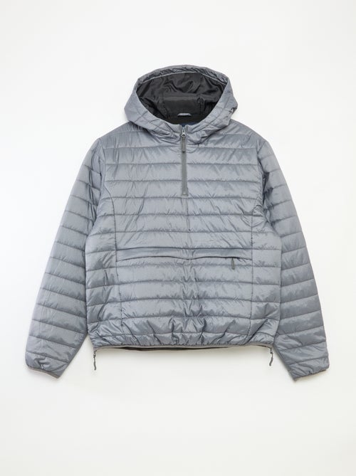 Piumino con cappuccio trapuntato - Kiabi