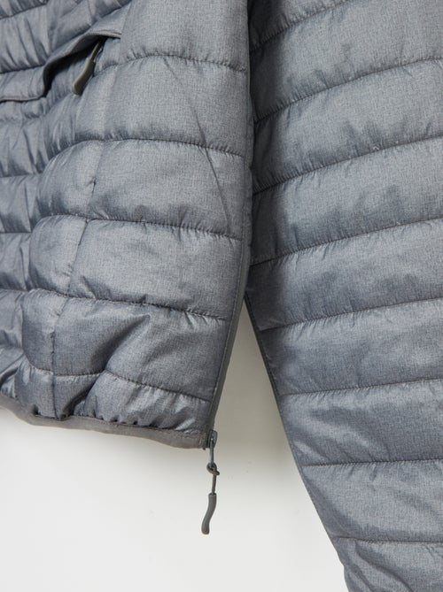 Piumino con cappuccio trapuntato - Kiabi