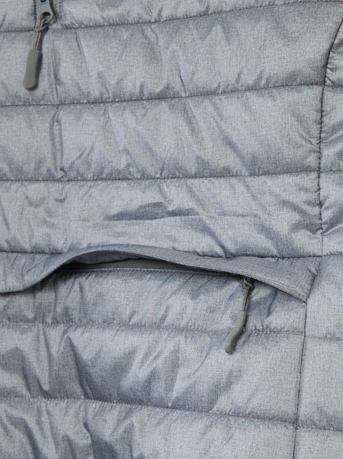 Piumino con cappuccio trapuntato - Kiabi