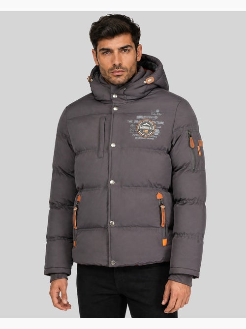 Piumino con cappuccio verveine – geographical norway - Kiabi Piumino con cappuccio verveine – geographical norway - Kiabi