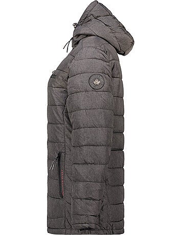 Piumino con trapuntatura fantasia e cappuccio astaneak – canadian peak