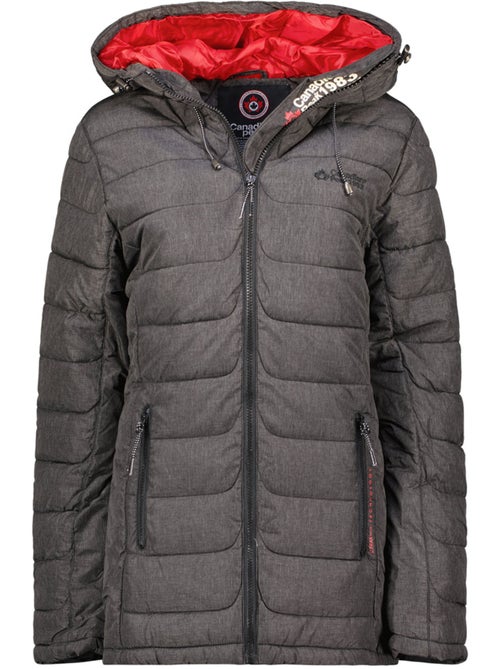 Piumino con trapuntatura fantasia e cappuccio astaneak – canadian peak - Kiabi Piumino con trapuntatura fantasia e cappuccio astaneak – canadian peak - Kiabi