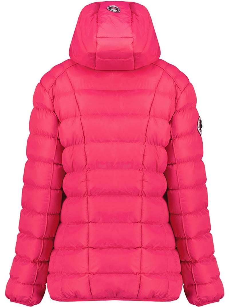 Piumino corto con cappuccio removibile bambolineak – canadian peak Rosa fucsia - Kiabi
