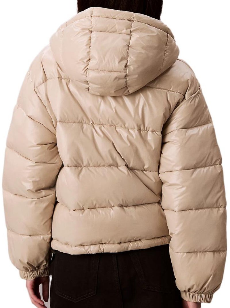Piumino Donna Calvin Klein Jeans Beige - Kiabi