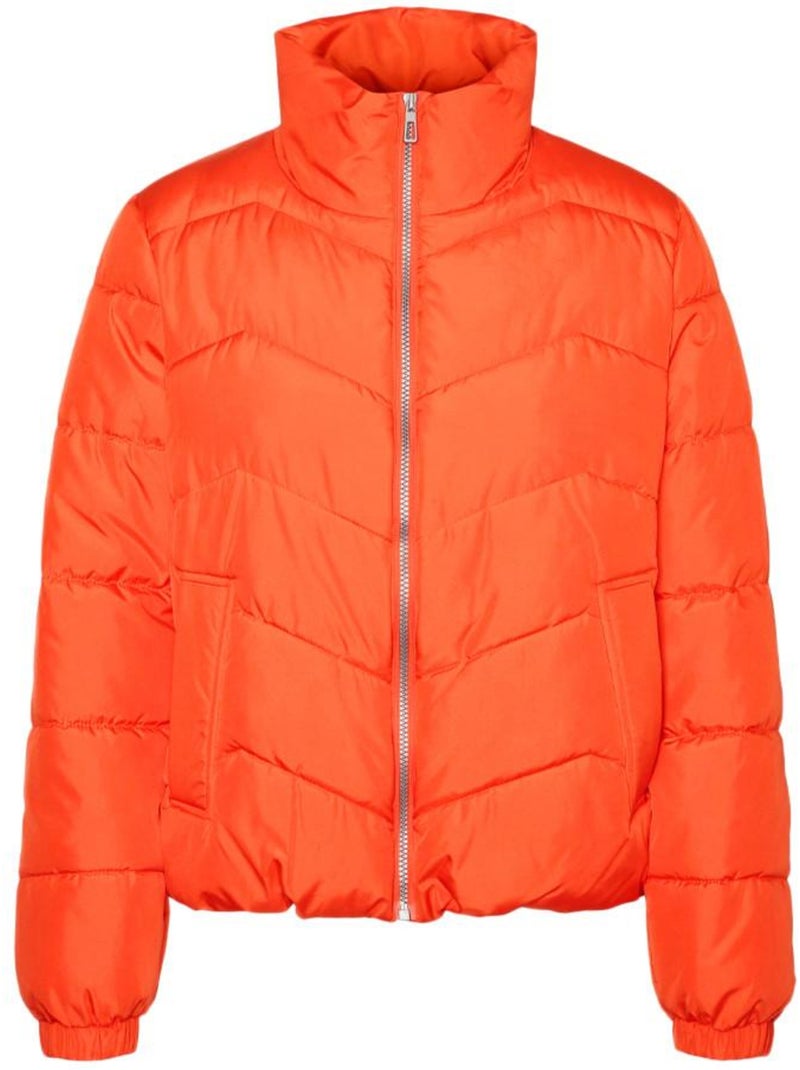 Piumino donna vero moda Arancione - Kiabi