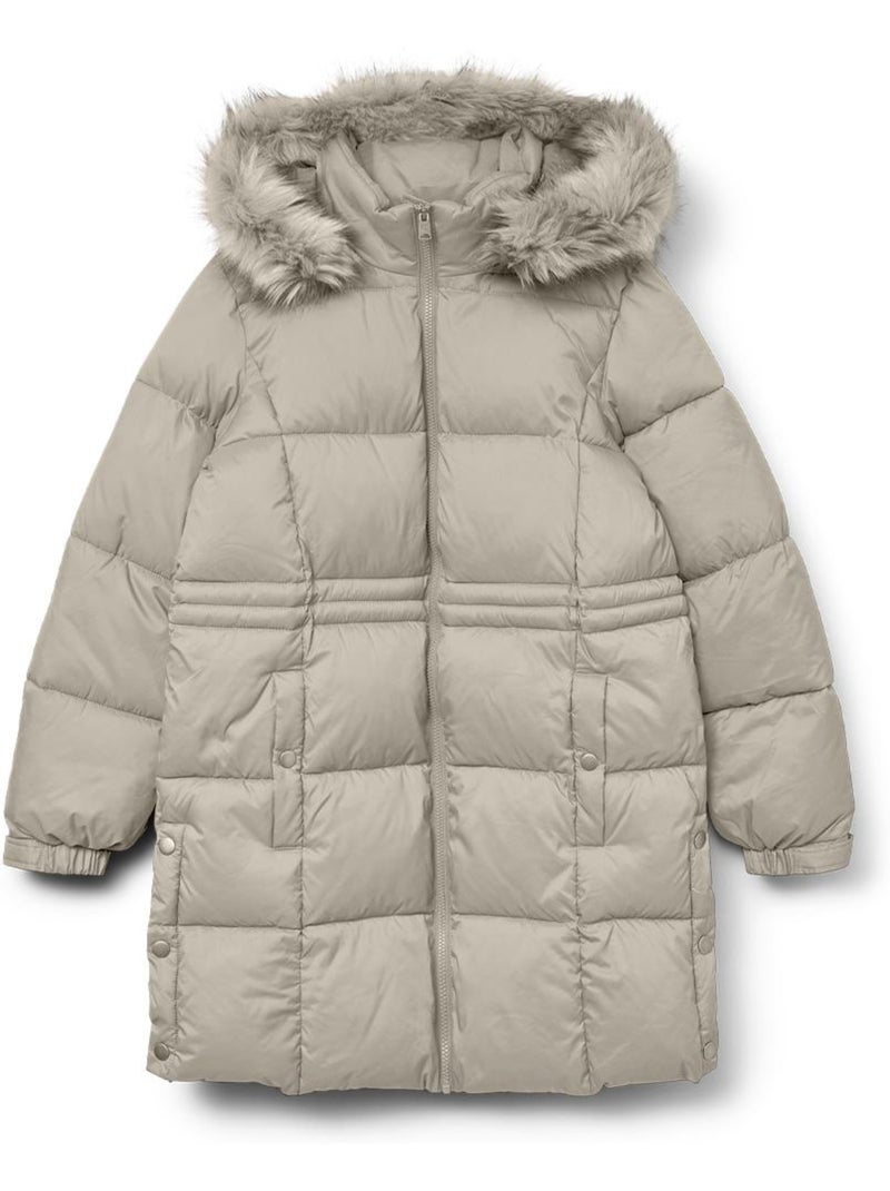 Piumino donna vero moda Beige - Kiabi