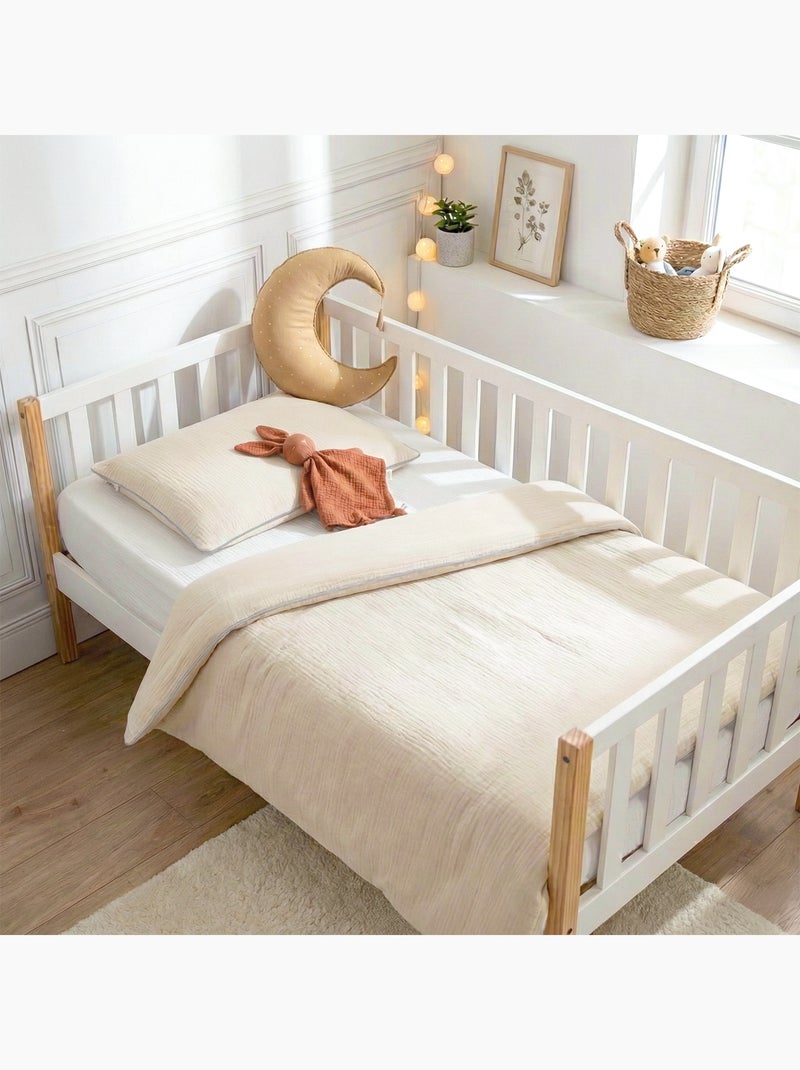 Piumino e cuscino bambino garza cotone | sevira kids | sevira kids Beige - Kiabi