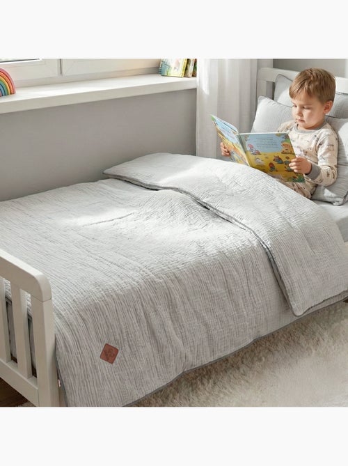 Piumino e cuscino bambino garza cotone | sevira kids | sevira kids - Kiabi Piumino e cuscino bambino garza cotone | sevira kids | sevira kids - Kiabi
