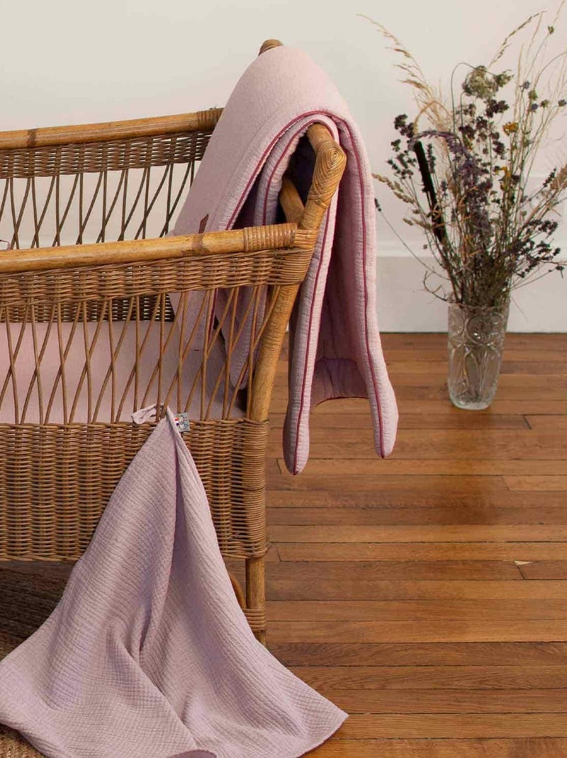 Piumino e cuscino bambino garza cotone | sevira kids | sevira kids Rosa - Kiabi