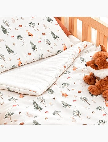Piumino e cuscino per bambini reversibili in garza di cotone | sevira kids | sevira kids