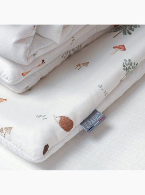 Piumino e cuscino per bambini reversibili in garza di cotone | sevira kids | sevira kids - Kiabi Piumino e cuscino per bambini reversibili in garza di cotone | sevira kids | sevira kids - Kiabi